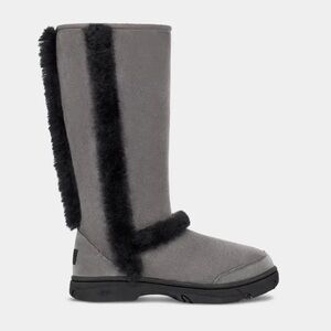 UGG sunburst Tall Grey/Black